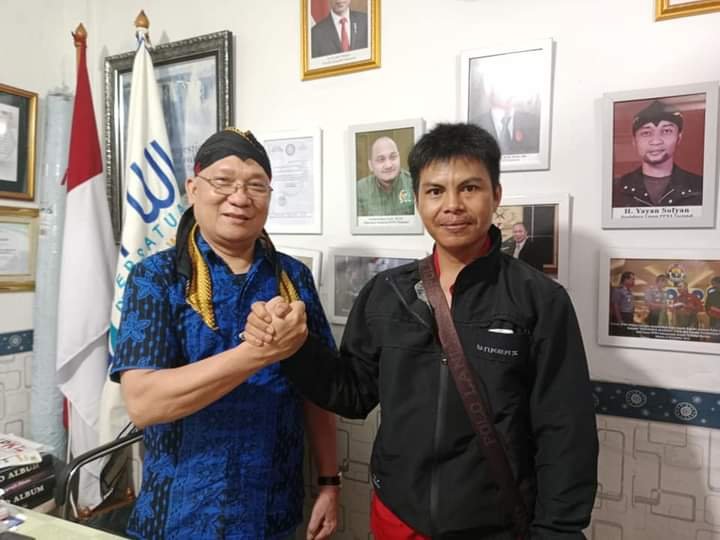 Foto bersama ketum PPWI pada bulan Oktober 2023 lalu